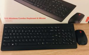 Kit mouse și tastatură wireless Lenovo 510