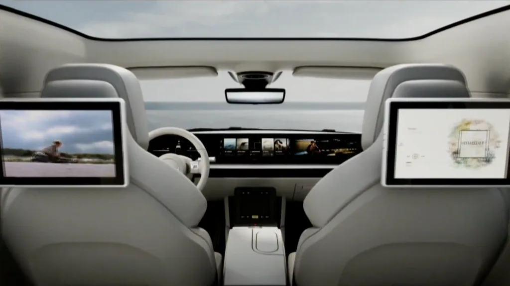 Sony Vision-S un concept car surpriză lansat la CES 2020 5 Sony Vision S electric car